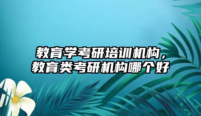 教育學(xué)考研培訓(xùn)機構(gòu)，教育類考研機構(gòu)哪個好